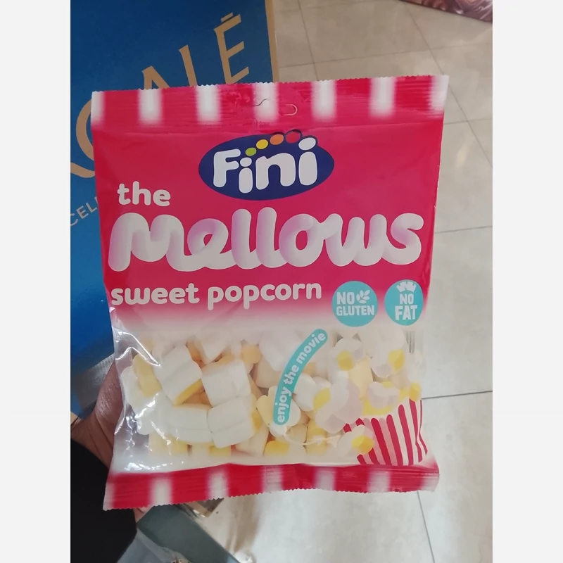 مارشمالو  80  گرم فینی sweet popcorn اسپانیا (کارتنی)